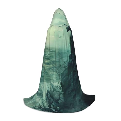 XTYGETY Umhang mit Kapuze, inspiriert von der Meereshexe, perfekt für Halloween, Cosplay-Kostüme XTYGETY Umhang mit Kapuze, inspiriert von der Meereshexe, perfekt für Halloween, Cosplay-Kostüme von XTYGETY