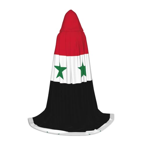 XTYGETY Umhang mit Kapuze und Flagge der Arabischen Republik, perfekt für Halloween, Cosplay-Kostüme XTYGETY Umhang mit Kapuze und Flagge der Arabischen Republik, perfekt für Halloween, Cosplay-Kostüme von XTYGETY