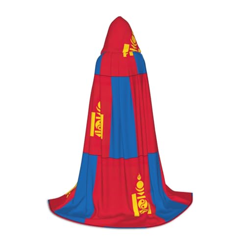 XTYGETY Umhang mit Kapuze und mongolischer Flagge, perfekt für Halloween, Cosplay-Kostüme XTYGETY Umhang mit Kapuze und mongolischer Flagge, perfekt für Halloween, Cosplay-Kostüme von XTYGETY