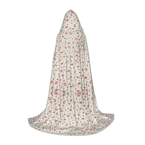 XTYGETY Umhang mit Kapuze und süßem rotem Kirsch-Druck, perfekt für Halloween, Cosplay-Kostüme XTYGETY Umhang mit Kapuze und süßem rotem Kirsch-Druck, perfekt für Halloween, Cosplay-Kostüme von XTYGETY