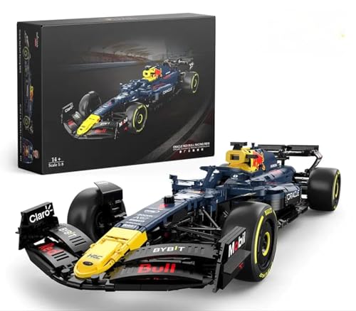 XTrador Oracle Red Bull Racing F1 Rennwagen RB19 2.509 Klemmbausteine Formel 1 Maßstab 1:8 ab 14 Jahren XTrador Oracle Red Bull Racing F1 Rennwagen RB19 2.509 Klemmbausteine Formel 1 Maßstab 1:8 ab 14 Jahren von XTrador