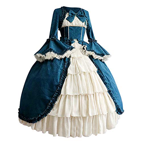XUEJIANN Gothic-Kleidung, Damenhose mit Ketten, Party, Gothic-Ärmel, Kostüme, Damenkleid, Hexenkleid, Gothic-Stil, Grün, Größe XL XUEJIANN Gothic-Kleidung, Damenhose mit Ketten, Party, Gothic-Ärmel, Kostüme, Damenkleid, Hexenkleid, Gothic-Stil, Grün, Größe XL von XUEJIANN