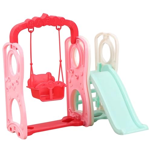 XUEYEGONGJI 2pcs/Set Puppenschwung mit Rutsche niedliche realistische Puppenhauszubehör lustige DIY Miniatur Babypuppe Schwung Spielzeug Plast XUEYEGONGJI 2pcs/Set Puppenschwung mit Rutsche niedliche realistische Puppenhauszubehör lustige DIY Miniatur Babypuppe Schwung Spielzeug Plast von XUEYEGONGJI