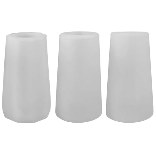 XUEYEGONGJI 3-teilige Vasenform, DIY-freundliche Silikon-Vasenform, flexibel, leicht zu lösen, waschbar, wiederverwendbar, Silikonform für Kunsthandwerk, Harzformen von XUEYEGONGJI
