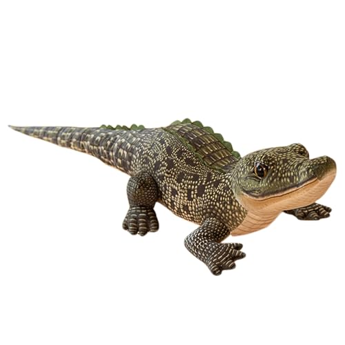 XUEYEGONGJI Alligator Plüsch, 39 Zoll gefülltes Krokodilspielzeug, kuschelige Krokodilplüsch, grünes Krokodil -Weichspielzeug, Alligator Plüschweichspielzeug XUEYEGONGJI Alligator Plüsch, 39 Zoll gefülltes Krokodilspielzeug, kuschelige Krokodilplüsch, grünes Krokodil -Weichspielzeug, Alligator Plüschweichspielzeug von XUEYEGONGJI