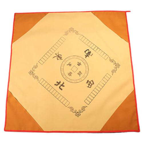 XUEYEGONGJI Mahjong-Matte, 3, 28x3.28ft Mahjong Tischabdeckung, Tischmatte mit 4 Tasche, Roll-up-Spiel für Gelb, Abdeckung XUEYEGONGJI Mahjong-Matte, 3, 28x3.28ft Mahjong Tischabdeckung, Tischmatte mit 4 Tasche, Roll-up-Spiel für Gelb, Abdeckung von XUEYEGONGJI