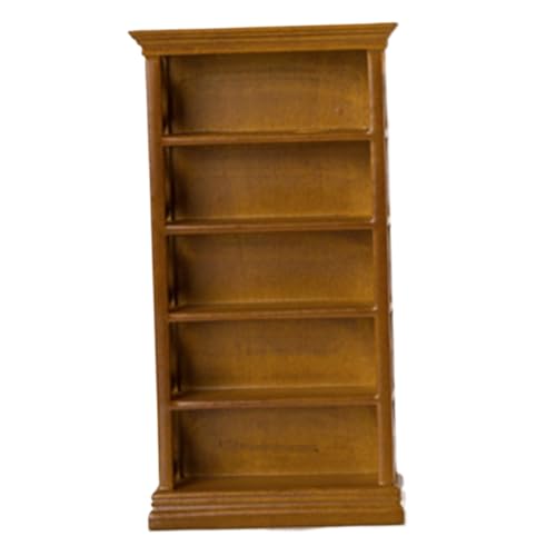 XUEYEGONGJI Mini -Bücherregal für Mini -Bücher, Miniaturpuppenhouse -Buchhandel 1:12 Holzkabinerbuchhandbuch Mini Holzlagerregale Modell, Miniatur -Bücherregal XUEYEGONGJI Mini -Bücherregal für Mini -Bücher, Miniaturpuppenhouse -Buchhandel 1:12 Holzkabinerbuchhandbuch Mini Holzlagerregale Modell, Miniatur -Bücherregal von XUEYEGONGJI
