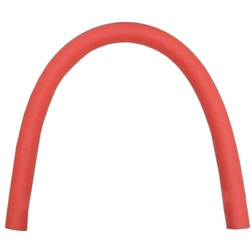 XUEYEGONGJI Pool Nudel hoher Auftriebsschwimmnudel EPE -Schaum -Pool -Nudeln 59 Zoll hohl gerader Schaum -Nudeln für Schwimmtraining, Wasserspiel, Accessoires, Rot, von XUEYEGONGJI