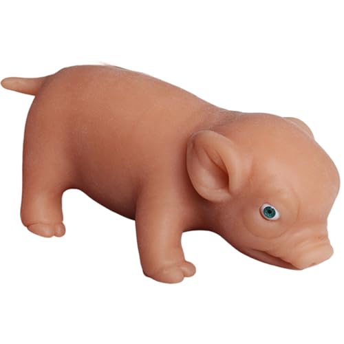 XUEYEGONGJI Silikonschwein realistisches Neugeborenes süßes Mini Silikontiere weiche lebensee pädagogische pädagogische Spielzeugschwein für Kinder, 5, 3 x 2, 0 Zoll, Tiere XUEYEGONGJI Silikonschwein realistisches Neugeborenes süßes Mini Silikontiere weiche lebensee pädagogische pädagogische Spielzeugschwein für Kinder, 5, 3 x 2, 0 Zoll, Tiere von XUEYEGONGJI