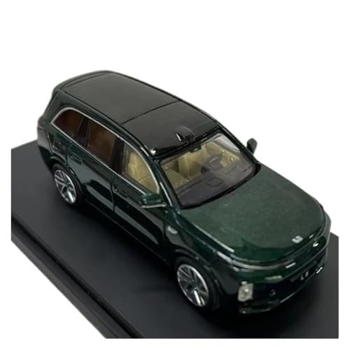 Miniatur-Ausstellung Maßstab 1:64 Für Coche L8 Idea New Energy SUV-Auto Druckgussmodell Sammlerstück Kit Statische Ornamente Simulationssammlung von XUFQRAN