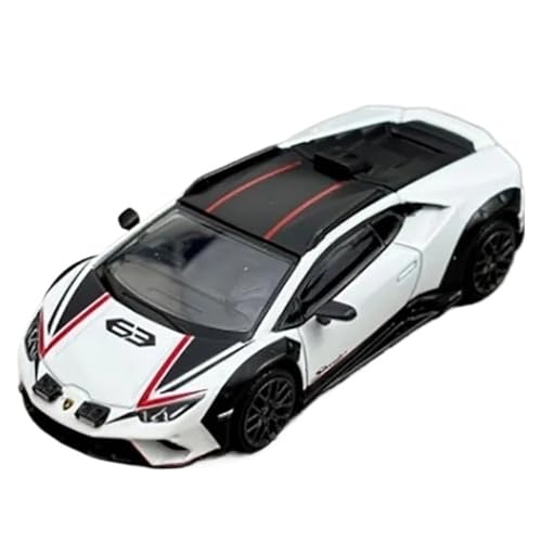 Miniatur-Ausstellung Maßstab 1:64 Für Lamborghini Huracan Sterrato Auto Druckgussmodell Sammlerkit Statische Ornamente Simulationssammlung von XUFQRAN