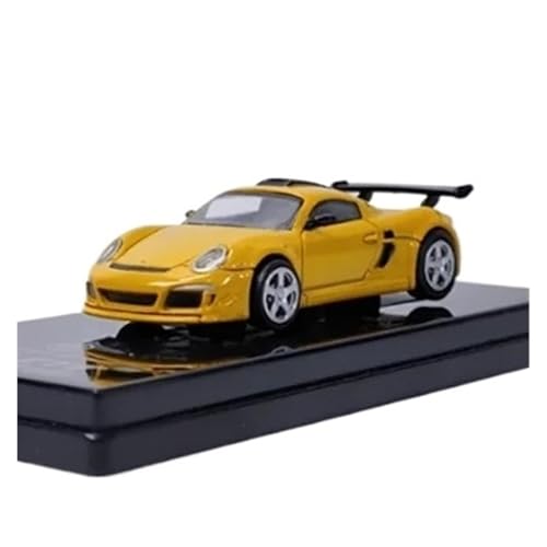 Miniatur-Ausstellung Maßstab 1:64 Für Porsche RUF CTR3 Clubsport Auto Druckgussmodell Sammlerkit Statische Ornamente Simulationssammlung von XUFQRAN