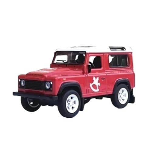 Miniatur-Ausstellung Maßstab 1:64 Für Schuco Defender Legierung Off-Road-Auto Druckguss Sammlermodell Kit Statische Ornamente Simulationssammlung von XUFQRAN