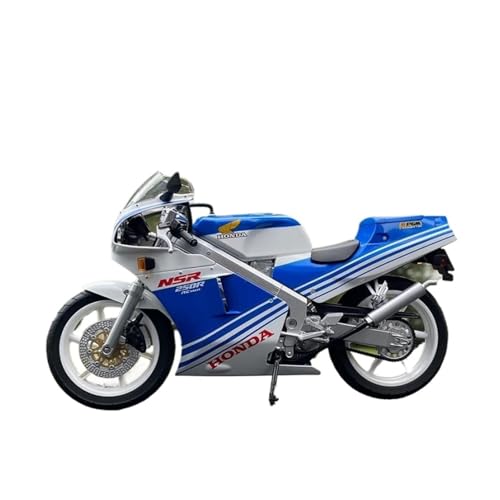 Modelle im Maßstab Maßstab 1:12 Für Honda NSR 250R SP R4 Rothmans MC18 Motorrad-Modellbausatz, Statische Sammlung, Ornamente Sammlerstücke(Blau) von XUFQRAN