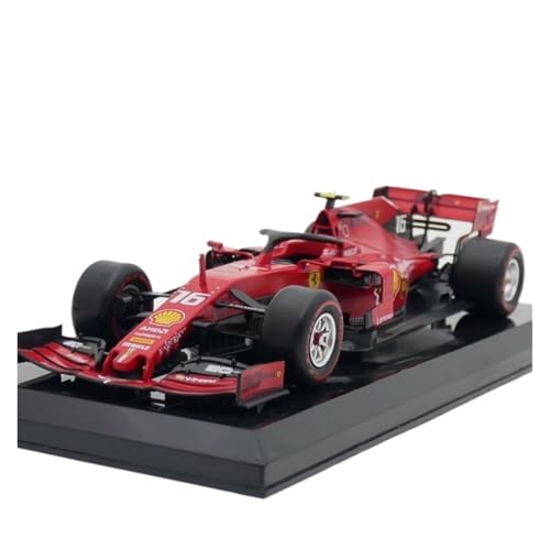 XUFQRAN Miniatur-Ausstellung Maßstab 1:24 Für Ferrari SF90 2019 Auto Druckguss Sammlermodell Hobbyist Statische Ornamente Simulationssammlung von XUFQRAN