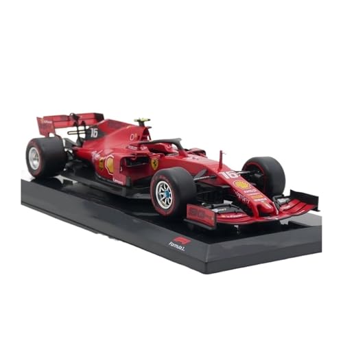 XUFQRAN Miniatur-Ausstellung Maßstab 1:24 Für Ferrari SF90 2019 Auto Druckguss Sammlermodell Hobbyist Statische Ornamente Simulationssammlung von XUFQRAN