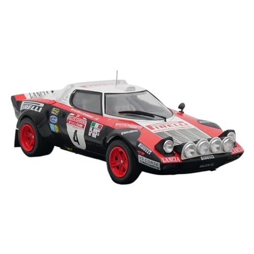 XUFQRAN Miniatur-Ausstellung Maßstab 1:24 Für Lancia Stratos HF WRC 1978 Auto Druckguss Sammlermodell Hobbyist Statische Ornamente Simulationssammlung von XUFQRAN