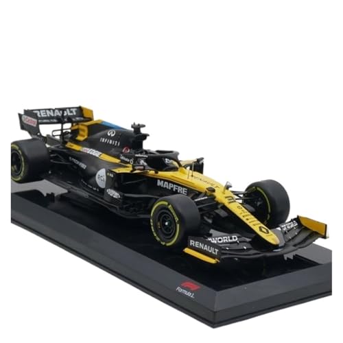 XUFQRAN Miniatur-Ausstellung Maßstab 1:24 Für Renault RS20 2020 Auto Druckguss Sammlermodell Hobbyist Statische Ornamente Simulationssammlung von XUFQRAN