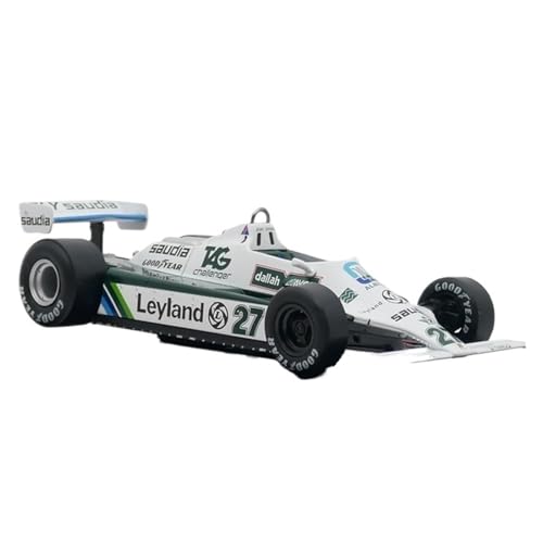 XUFQRAN Miniatur-Ausstellung Maßstab 1:24 Für Williams FW07B 1980 Teamauto Sammlermodell Hobbyist Statische Ornamente Simulationssammlung von XUFQRAN