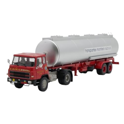 XUFQRAN Miniatur-Ausstellung Maßstab 1:43 Für BARREIROS 4238T Spanisches Tankerauto Druckgussmodell Sammlerstück Simulationssammlung von XUFQRAN