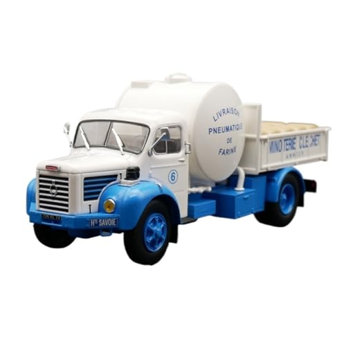 XUFQRAN Miniatur-Ausstellung Maßstab 1:43 Für Berliet GLR M2 LKW-Tankwagen Druckgussmodell Sammlerstück Kit Statische Ornamente Simulationssammlung von XUFQRAN