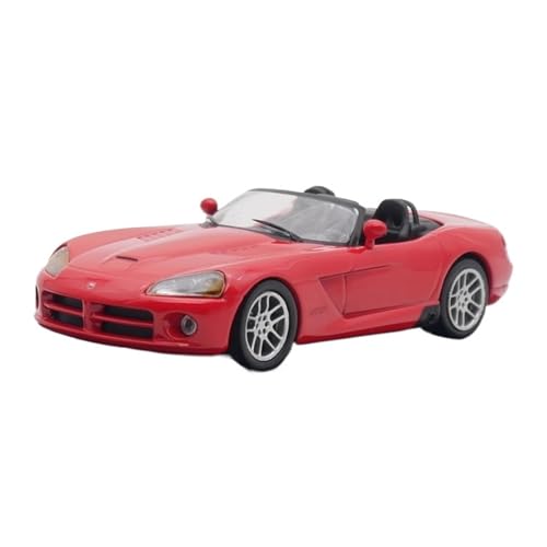 XUFQRAN Miniatur-Ausstellung Maßstab 1:43 Für Dodge Viper SRT 10 2003 Auto Druckguss Sammlermodell Statische Ornamente Simulationssammlung von XUFQRAN