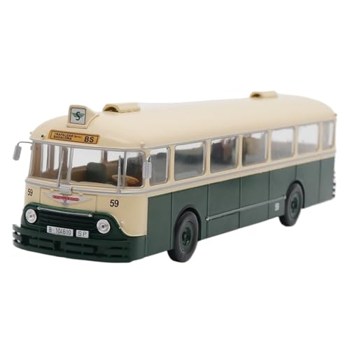 XUFQRAN Miniatur-Ausstellung Maßstab 1:43 Für Frankreich Chausson Vetra APV 1965 Bus Auto Druckguss Modell Sammler Kit Ornamente Simulationssammlung von XUFQRAN