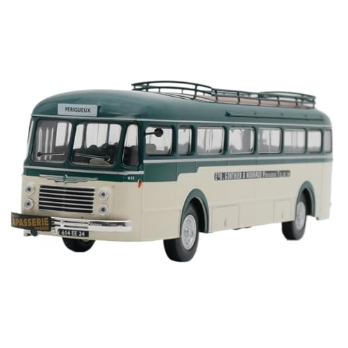 XUFQRAN Miniatur-Ausstellung Maßstab 1:43 Für Frankreich Renault R 4192 1956 Bus Auto Druckguss Modell Sammler Kit Ornamente Simulationssammlung von XUFQRAN