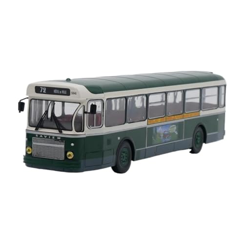 XUFQRAN Miniatur-Ausstellung Maßstab 1:43 Für Frankreich Renault Saviem SC10 Bus Auto Druckguss Modell Sammler Kit Ornamente Simulationssammlung von XUFQRAN