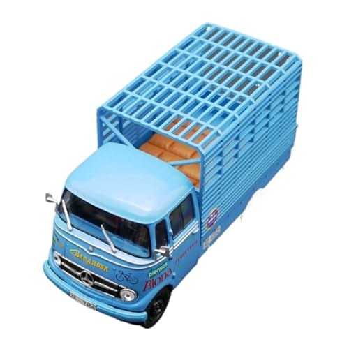 XUFQRAN Miniatur-Ausstellung Maßstab 1:43 Für Mercedes-Benz L-319D Minivan Auto Druckguss Modell Sammler Kit Statische Ornamente Simulationssammlung von XUFQRAN