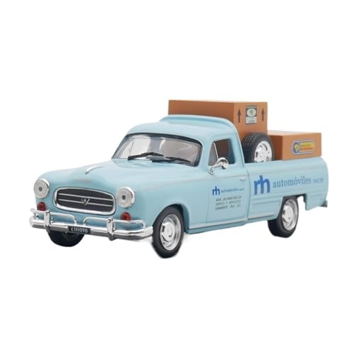 XUFQRAN Miniatur-Ausstellung Maßstab 1:43 Für Peugeot T4B 1967 Pickup-Auto Druckgussmodell Sammlerstück Hobbyist Statische Ornamente Simulationssammlung von XUFQRAN