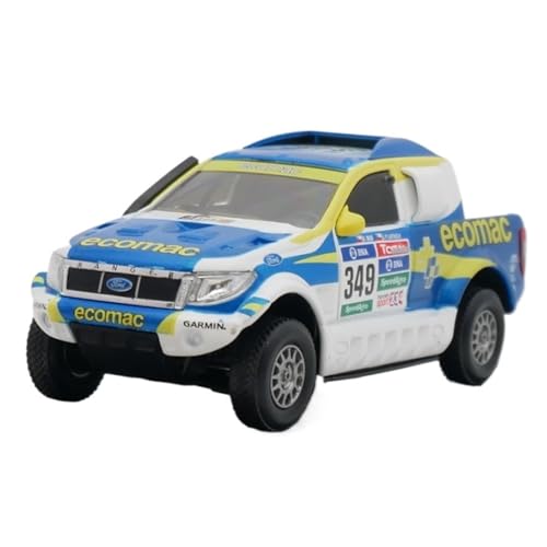 XUFQRAN Miniatur-Ausstellung Maßstab 1:43 Für Ranger Dakar 2016 Auto Druckguss Sammlermodell Statische Ornamente Simulationssammlung von XUFQRAN