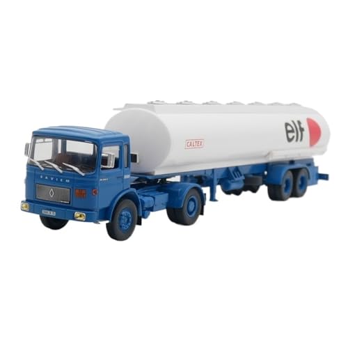 XUFQRAN Miniatur-Ausstellung Maßstab 1:43 Für Renault Saviem SM280 Caltex Auto Druckgussmodell Sammlerkit Statische Ornamente Simulationssammlung von XUFQRAN