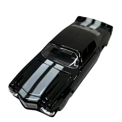 XUFQRAN Miniatur-Ausstellung Maßstab 1:64 Für 1971 Camaro Z/28 Auto Druckgussmodell Sammlerbausatz Hobbyist Statische Ornamente Simulationssammlung von XUFQRAN