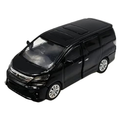 XUFQRAN Miniatur-Ausstellung Maßstab 1:64 Für 2013 VELLFIRE Commercial Car Druckgussmodell Sammlerbausatz Statische Ornamente Simulationssammlung von XUFQRAN