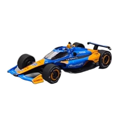 XUFQRAN Miniatur-Ausstellung Maßstab 1:64 Für 2024 NTT #6 Formel-Rennwagen Druckgussmodell Sammlerkit Statische Ornamente Simulationssammlung von XUFQRAN