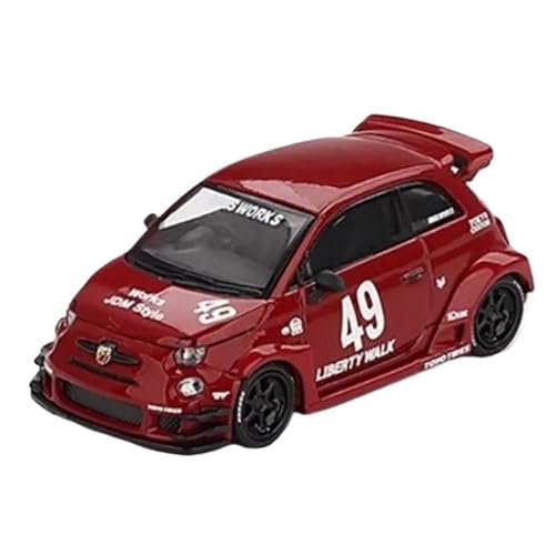 XUFQRAN Miniatur-Ausstellung Maßstab 1:64 Für Abbas MINIGT LBWK Auto Druckguss Modell Sammler Kit Hobbyist Statische Ornamente Simulationssammlung von XUFQRAN