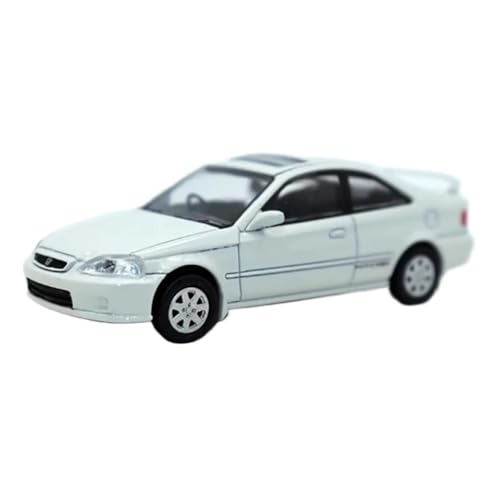 XUFQRAN Miniatur-Ausstellung Maßstab 1:64 Für Civic SI EM1 1999 Auto Druckguss Sammlermodell Bausatz Hobbyist Statische Ornamente Simulationssammlung von XUFQRAN
