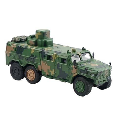 XUFQRAN Miniatur-Ausstellung Maßstab 1:64 Für Dongfeng Mangshi Kampfauto Druckgussmodell Sammlerbausatz Hobbyist Statische Ornamente Simulationssammlung von XUFQRAN