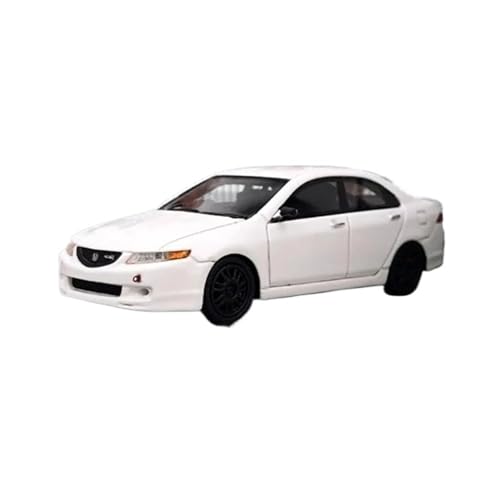 XUFQRAN Miniatur-Ausstellung Maßstab 1:64 Für Honda Accord-Euro R Löffel Weiß Auto Druckguss Modell Sammler Kit Statische Ornamente Simulationssammlung von XUFQRAN