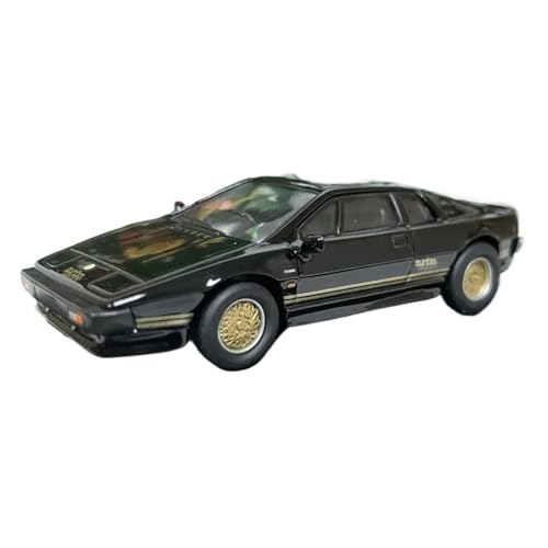 XUFQRAN Miniatur-Ausstellung Maßstab 1:64 Für Lotus Esprit Turbo Auto Druckguss Modell Sammler Kit Bastler Statische Ornamente Simulationssammlung von XUFQRAN