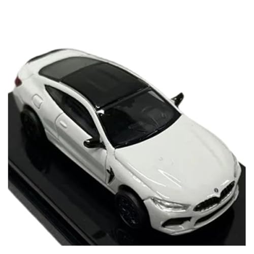 XUFQRAN Miniatur-Ausstellung Maßstab 1:64 Für M8 Coupé Legierung Auto Druckguss Modell Sammlerstück Bausatz Hobbyist Statische Ornamente Simulationssammlung von XUFQRAN