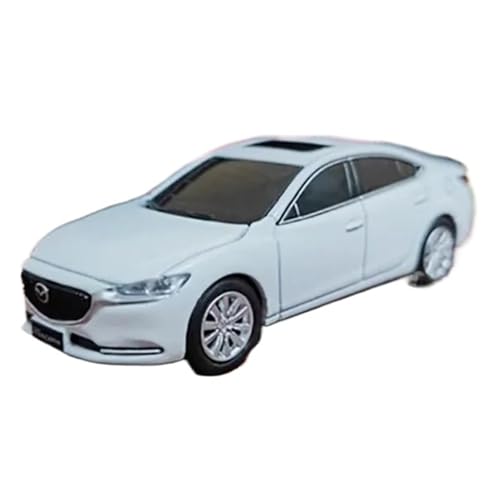 XUFQRAN Miniatur-Ausstellung Maßstab 1:64 Für Mazda Maz6 2020 Atenza Auto Druckguss Modell Sammler Kit Statische Ornamente Simulationssammlung von XUFQRAN