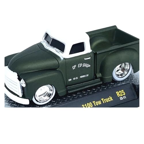 XUFQRAN Miniatur-Ausstellung Maßstab 1:64 Für R25 3100 Anhänger 1943 Auto Druckguss Modell Sammler Kit Bastler Statische Ornamente Simulationssammlung von XUFQRAN