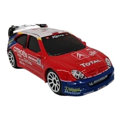 XUFQRAN Miniatur-Ausstellung Maßstab 1:64 Für Rallye-Auto Druckgussmodell Sammlerstück Bausatz Statische Ornamente Für Bastler Simulationssammlung von XUFQRAN