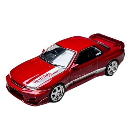XUFQRAN Miniatur-Ausstellung Maßstab 1:64 Für Skyline GTR-R32 Legierung Auto Druckguss Sammlermodell Bausatz Statische Ornamente Für Bastler Simulationssammlung von XUFQRAN