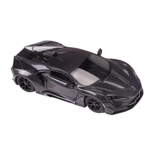 XUFQRAN Miniatur-Ausstellung Maßstab 1:64 Für VMB Lycoming Supersport Auto Druckgussmodell Sammlerkit Statische Ornamente Simulationssammlung von XUFQRAN