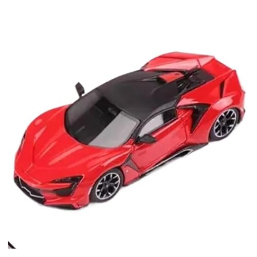 XUFQRAN Miniatur-Ausstellung Maßstab 1:64 Für VMB Lycoming Supersport Auto Druckgussmodell Sammlerkit Statische Ornamente Simulationssammlung von XUFQRAN