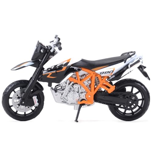 XUFQRAN Modelle im Maßstab 1:18 Für KTM 990 Supermoto R Simulation Legierung Motorrad Modell Spielzeug Sammlung Geschenk Sammlerstücke von XUFQRAN