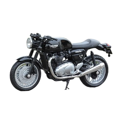 XUFQRAN Modelle im Maßstab 1:18 Für Triumph 1200 Schwarz Replica Motorrad Modell Statische Sammler Geschenk Orname Sammlerstücke von XUFQRAN